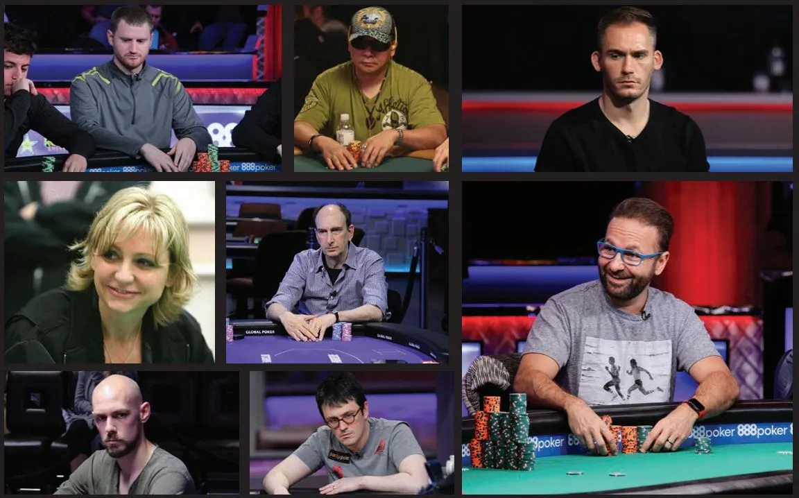 Poker in player rankings